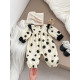 3-18M Baby Girls Polka Dot Long Sleeves Jumpsuit  Baby Clothing  