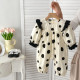 3-18M Baby Girls Polka Dot Long Sleeves Jumpsuit  Baby Clothing  
