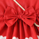 3M-3Y Baby Girls Valentine'S Day Short Sleeve Love Print Dresses With Bag  Baby Clothes  