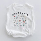 9months-5years Toddler Boy Sets Children's Clothing Suit New Summer Boy Short-Sleeved Printed Cartoon Car Shirt & Solid Color Shorts  