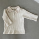 3-24M Baby Lapel Long-Sleeved T-Shirt Boys And Girls Bottoming Shirt  Baby Clothes  