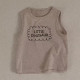 6-24M Baby Girls And Boys Letter Tank Tops  Toddler Boutique Clothing  