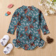 9M-4Y Toddler Girls Bull Head Print One-Piece Swimsuit  Girls Clothes  