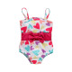 3-24M Heart Suspender Briefs Swimsuit Two-Piece Set  Baby Clothes  