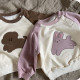 3-24M Baby Cartoon Raglan Sleeves Sweatshirt  Baby Clothing  