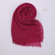 Newborn Cotton Linen Pearl Photography Tassel Wrapped Baby Blankets  