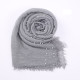 Newborn Cotton Linen Pearl Photography Tassel Wrapped Baby Blankets  