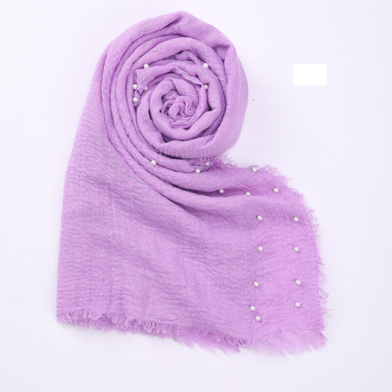 Newborn Cotton Linen Pearl Photography Tassel Wrapped Baby Blankets  