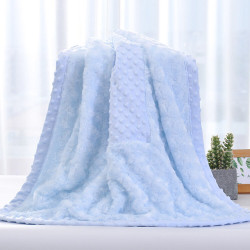 Baby Double Coral Fleece  Baby Blankets  