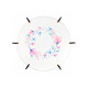Newborn Flower Rainbow Print Blanket  