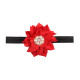 Baby Beaded Flower Decor Elastic Headband  