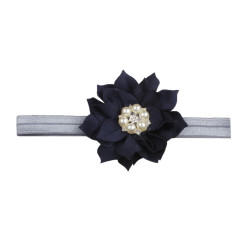 Baby Beaded Flower Decor Elastic Headband  