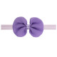 Solid Color Chiffon Bow Baby Headband  