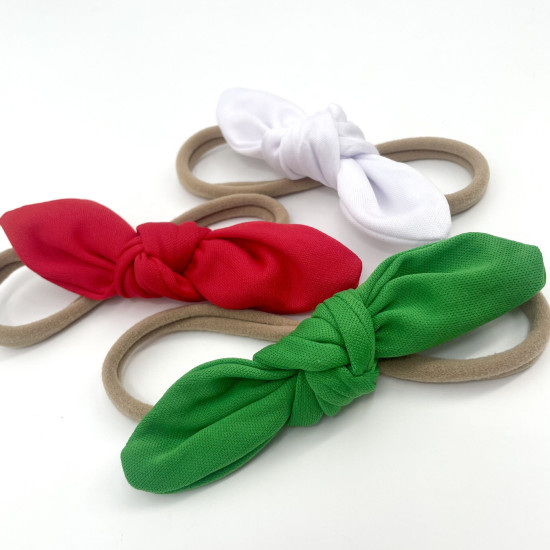 Baby Toddler Bowknot Christmas Headband  