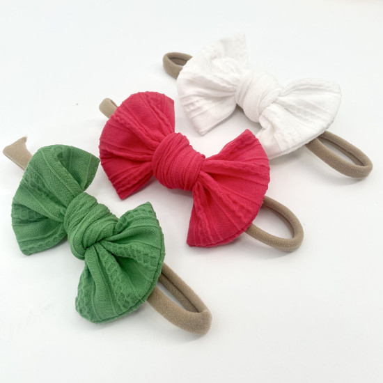 Baby Toddler Bowknot Christmas Headband  