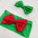 Christmas Sequins Bow Headband For Baby  