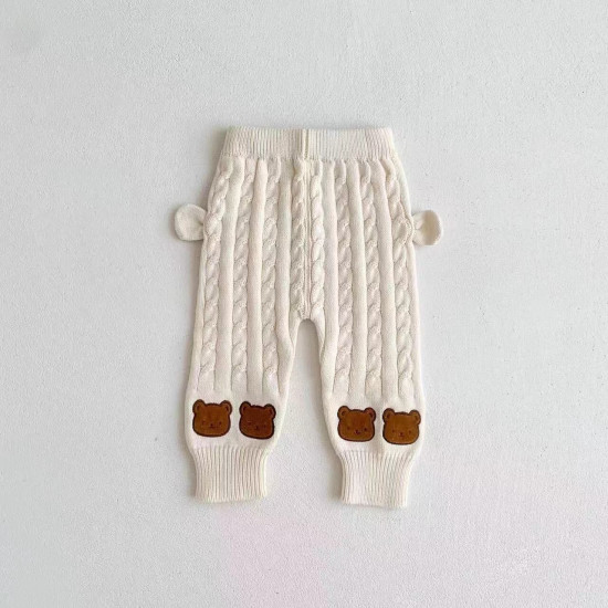 3-24M Baby Knitting Bear Striped Sweater Or Pants  Baby Clothing  