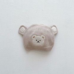 Baby Bear Knitted Beanie For Boys And Girls  Accessories  