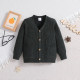 3M-3Y Baby Knitted V-Neck Long Sleeve Sweater Cardigan  Baby Clothing  