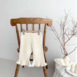 3-24M Baby Candy Knit Flared Pants  Baby Boutique Clothing  