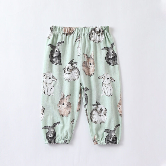 6-24M Baby Girls Floral Animal Print Pants  Baby Clothing  