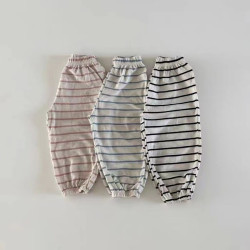 3-18M Baby Girls Striped Pants  Baby Boutique Clothing  