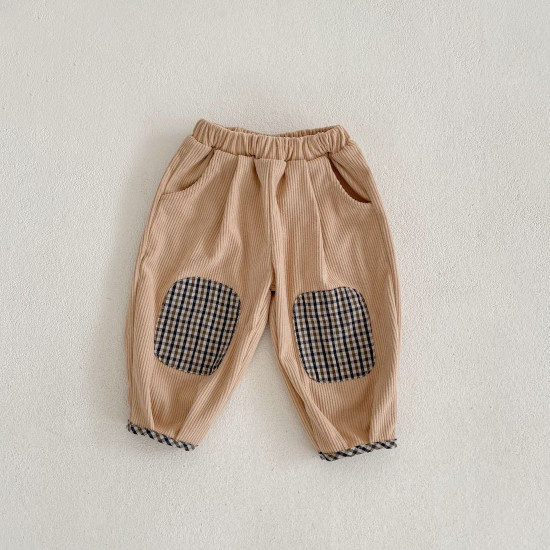 3-24M Baby Corduroy Plaid Trousers  Baby Boutique Clothing  