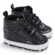 3-18 Months Baby Boys Months Baby Boys Solid Color High Top Sneakers Sneaker Velcro Shoes Kid  Accessories  