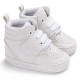 3-18 Months Baby Boys Months Baby Boys Solid Color High Top Sneakers Sneaker Velcro Shoes Kid  Accessories  