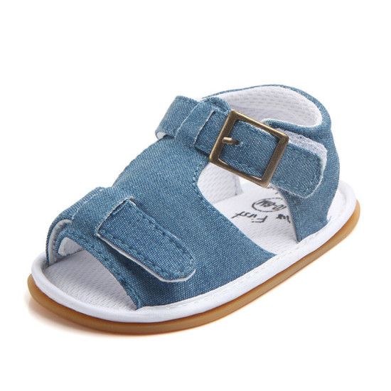 3-18months Baby Unisex Baby Soft Bottom Pre-Walker Shoes Non-Slip Toddler Shoes Rubber Soled Sandals Trendy  Shoes  
