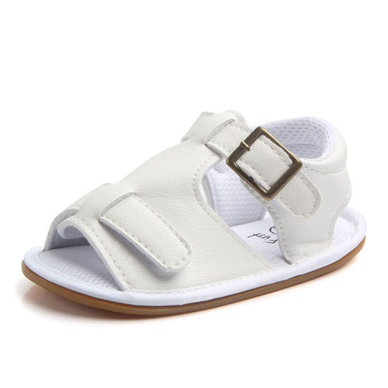 3-18months Baby Unisex Baby Soft Bottom Pre-Walker Shoes Non-Slip Toddler Shoes Rubber Soled Sandals Trendy  Shoes  