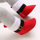 3-18M Baby Girls & Boys Santa Warm Snow Boots  Baby Shoes  