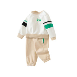 3M-3Y Baby Boys Sets Crew Neck Sweatshirts And Pants  Baby Clothing  