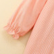 9M-5Y Toddler Girls Retro Animal Embroidered Ruffle Collar Dresses  Girls Clothes  