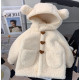 9M-6Y Toddler Girls Solid Color Lambswool Hooded Jackets & Coats  Girls Clothing Suppliers  