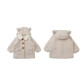 9M-6Y Toddler Girls Solid Color Lambswool Hooded Jackets & Coats  Girls Clothing Suppliers  