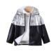 18M-6Y Toddler Two-Color Patchwork Hooded Fleece Jackets  Toddler Boutique Clothing  
