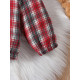 9M-5Y Unisex Long Sleeve Plaid Fleece Jackets  Toddler Boutique Clothing  