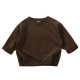 9M-6Y Toddler Solid Color Long Sleeve Tops  Toddler Boutique Clothing  