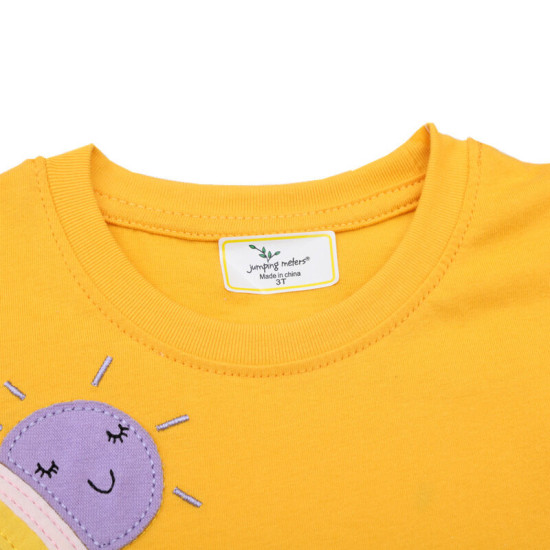 18M-7Y Toddler Girls Unicorn Shorts Sleeve T-Shirts  Girls Clothes  