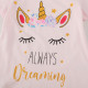 18M-7Y Toddler Girls Shorts Sleeve Unicorn Tops  Girls Clothes  