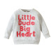 9M-4Y Toddler Valentine'S Day Letter T-Shirt Sweatshirt  Toddler Boutique Clothing  