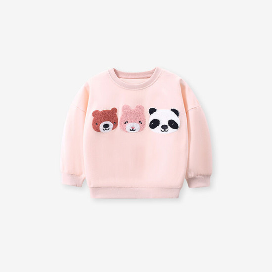18M-7Y Toddler Girls Cartoon Fleece Sweater or Leggings  Girls Clothes  