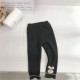 18M-6Y Thicken Fleece Warm Pants Bunny And Flower Trousers  Kids Boutique Clothing  