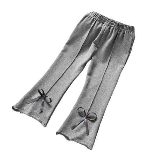 18M-8Y Kids Girls Casual Bow Casual Wide Leg Pants  Kids Clothes  