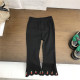 18M-7Y Toddler Girls Bow Lace Bell Bottoms  Girls Clothes  