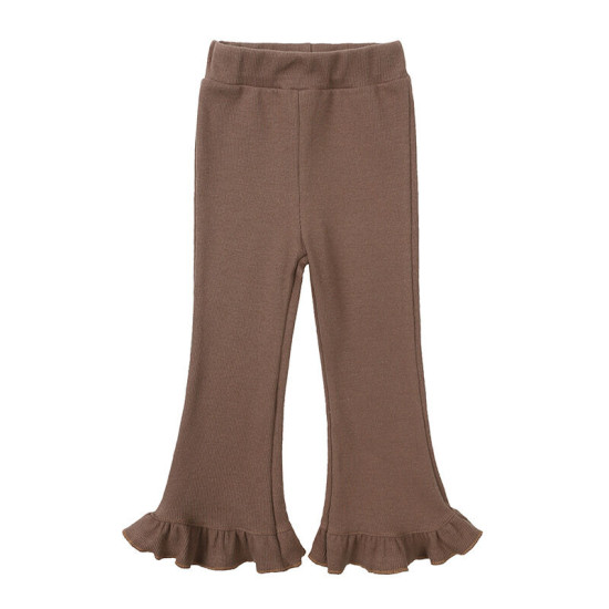 18M-7Y Toddler Girls Plain Vintage Flared Pants  Girls Clothing Suppliers  