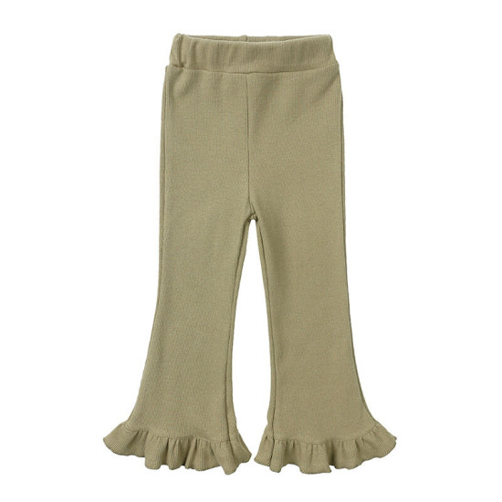 18M-7Y Toddler Girls Plain Vintage Flared Pants  Girls Clothing Suppliers  