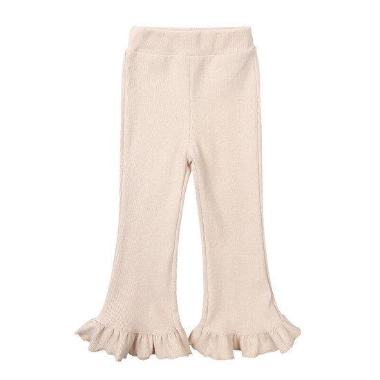 18M-7Y Toddler Girls Plain Vintage Flared Pants  Girls Clothing Suppliers  
