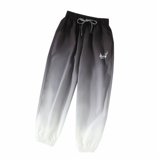 3-15Y Kids Girls And Boys Gradient Color Track Pants  Clothing Kidswear  